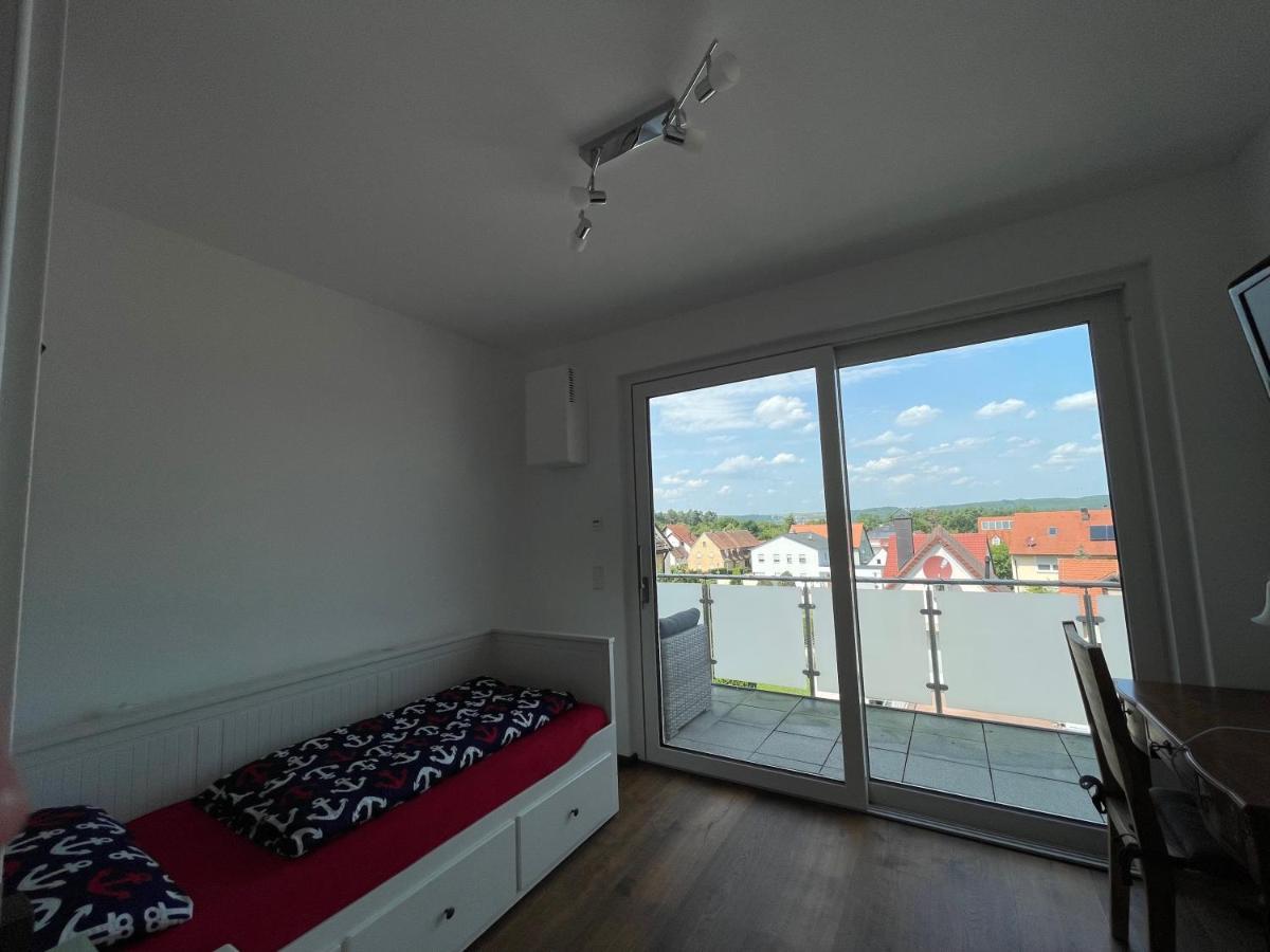 פליינפילד Ferienwohnung Seeblick מראה חיצוני תמונה