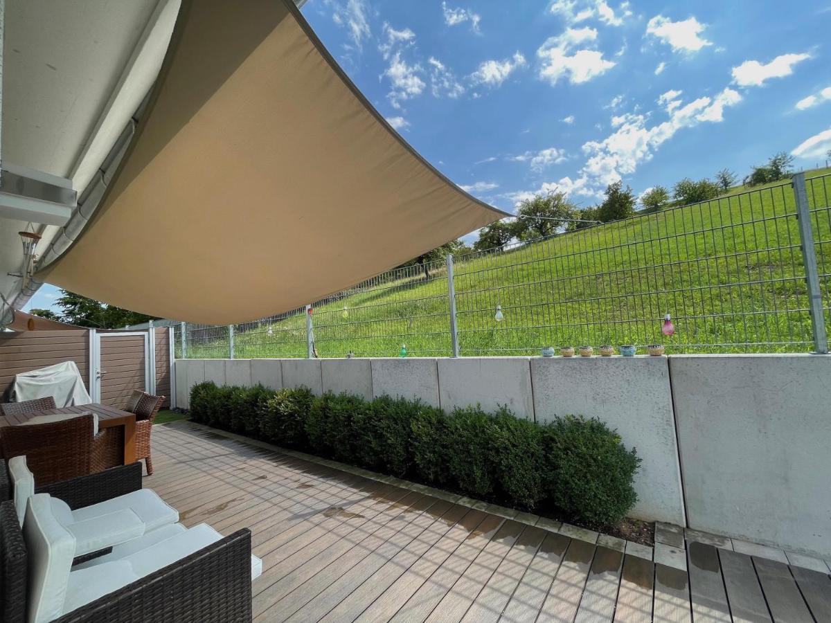 פליינפילד Ferienwohnung Seeblick מראה חיצוני תמונה