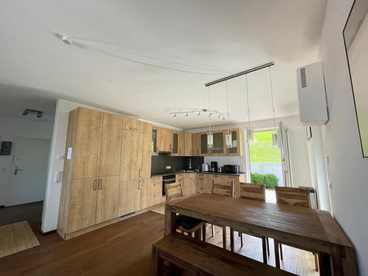 פליינפילד Ferienwohnung Seeblick מראה חיצוני תמונה